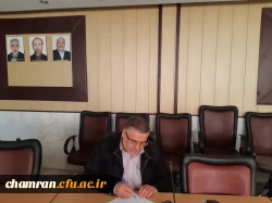 برگزاری جلسه شورای پردیس شهید چمران 6