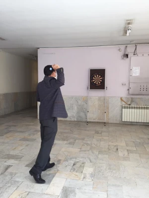 برگزاری مسابقه دارت در پردیس شهید چمران 4