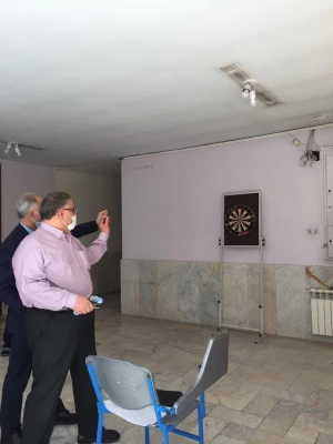 برگزاری مسابقه دارت در پردیس شهید چمران 6