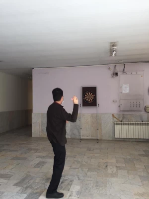 برگزاری مسابقه دارت در پردیس شهید چمران 7