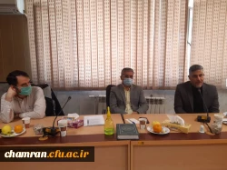 برگزاری جلسه کمیته تدفین شهدای گمنام در پردیس شهید چمران 3