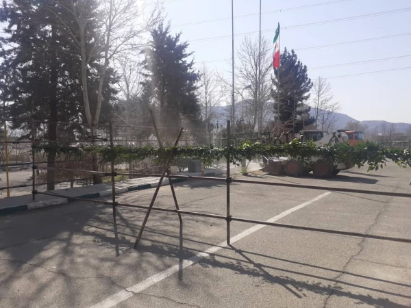 آمادگی برای استقبال از شهید گمنام 3