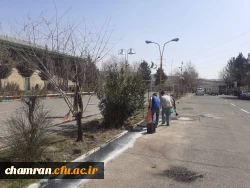 آمادگی برای استقبال از شهید گمنام 7