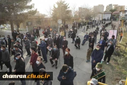 آیین تشییع و تدفین پیکر پاک شهید گمنام در پردیس شهید چمران به روایت تصویر
 6