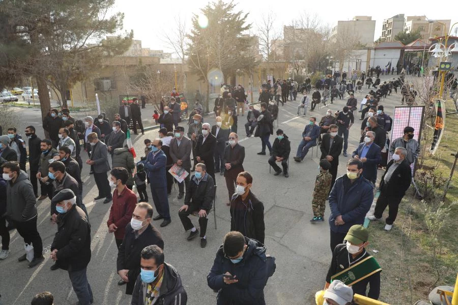 آیین تشییع و تدفین پیکر پاک شهید گمنام در پردیس شهید چمران به روایت تصویر
 6