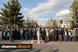 آیین تشییع و تدفین پیکر پاک شهید گمنام در پردیس شهید چمران به روایت تصویر
 12