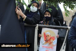 آیین تشییع و تدفین پیکر پاک شهید گمنام در پردیس شهید چمران به روایت تصویر 2