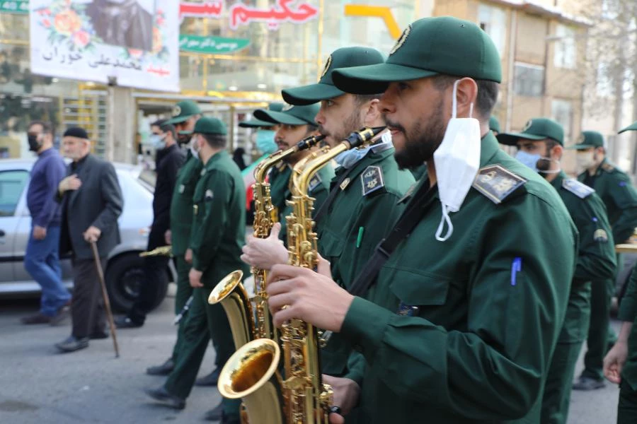 آیین تشییع و تدفین پیکر پاک شهید گمنام در پردیس شهید چمران به روایت تصویر 3