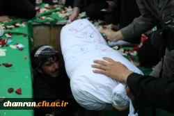 آیین تشییع و تدفین پیکر پاک شهید گمنام در پردیس شهید چمران به روایت تصویر 5