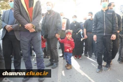آیین تشییع و تدفین پیکر پاک شهید گمنام در پردیس شهید چمران به روایت تصویر 7