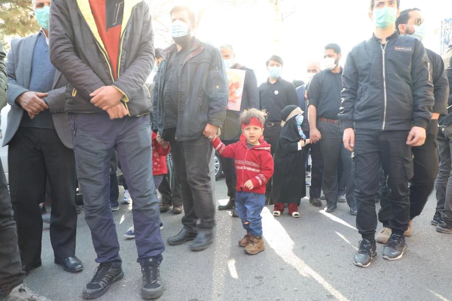 آیین تشییع و تدفین پیکر پاک شهید گمنام در پردیس شهید چمران به روایت تصویر 7