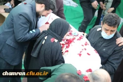 آیین تشییع و تدفین پیکر پاک شهید گمنام در پردیس شهید چمران به روایت تصویر 8