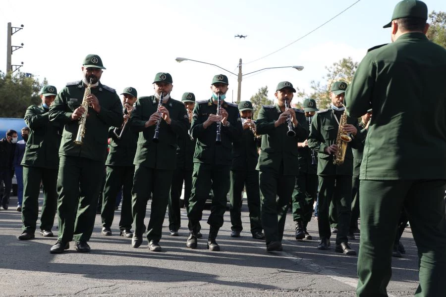 آیین تشییع و تدفین پیکر پاک شهید گمنام در پردیس شهید چمران به روایت تصویر 12