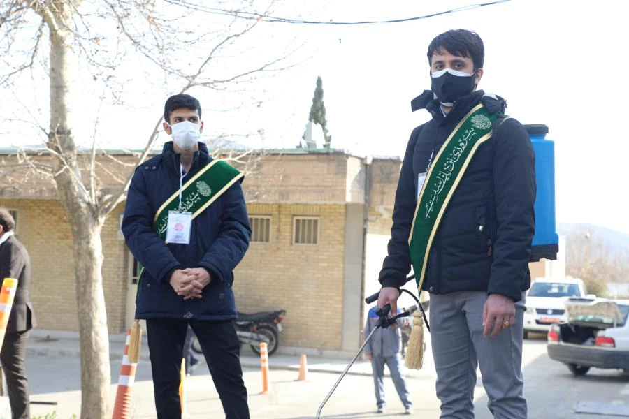 آیین تشییع و تدفین پیکر پاک شهید گمنام در پردیس شهید چمران به روایت تصویر 15