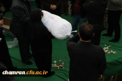 آیین تشییع و تدفین پیکر پاک شهید گمنام در پردیس شهید چمران به روایت تصویر 17