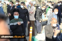 آیین تشییع و تدفین پیکر پاک شهید گمنام در پردیس شهید چمران به روایت تصویر 18