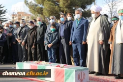 آیین تشییع و تدفین پیکر پاک شهید گمنام در پردیس شهید چمران به روایت تصویر 19
