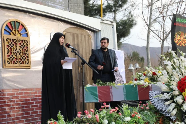 تشییع و به خاک سپاری شهید گمنام در پردیس شهید چمران 3