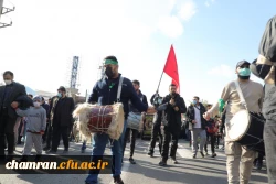 تشییع و به خاک سپاری شهید گمنام در پردیس شهید چمران 4