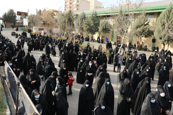 تشییع و به خاک سپاری شهید گمنام در پردیس شهید چمران 6