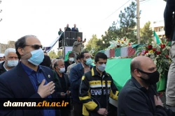 تشییع و به خاک سپاری شهید گمنام در پردیس شهید چمران 16