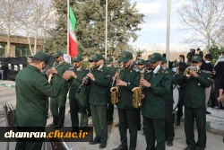 تشییع و به خاک سپاری شهید گمنام در پردیس شهید چمران 18