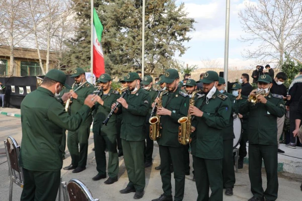 تشییع و به خاک سپاری شهید گمنام در پردیس شهید چمران 18