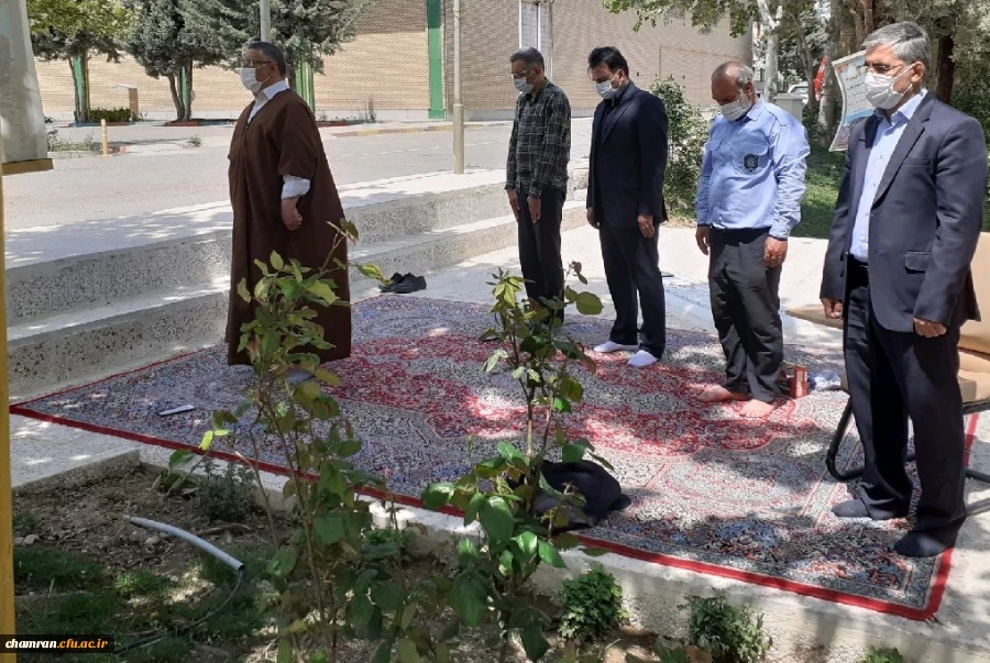 گرامیداشت چهلمین روز تدفین شهید گمنام در پردیس شهید چمران 2