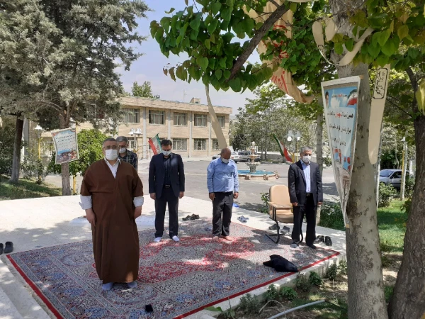 گرامیداشت چهلمین روز تدفین شهید گمنام در پردیس شهید چمران 3