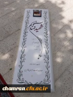 گرامیداشت چهلمین روز تدفین شهید گمنام در پردیس شهید چمران 5