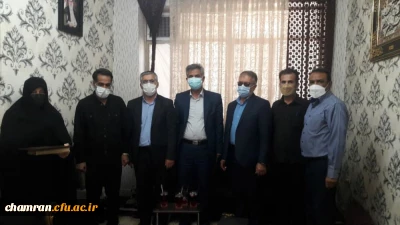 دیدار و تقدیر از خانواده شهید یوسفی 