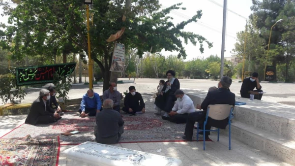 مراسم هفتمین روز شهادت امام حسین علیه السلام و یاران باوفایشان 2