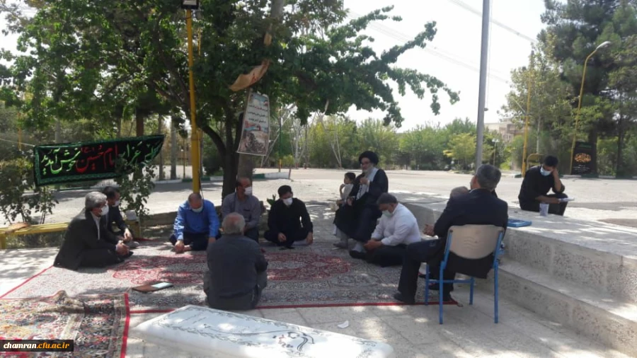 مراسم هفتمین روز شهادت امام حسین علیه السلام و یاران باوفایشان 2