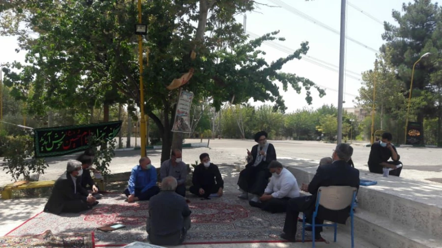 مراسم هفتمین روز شهادت امام حسین علیه السلام و یاران باوفایشان 3