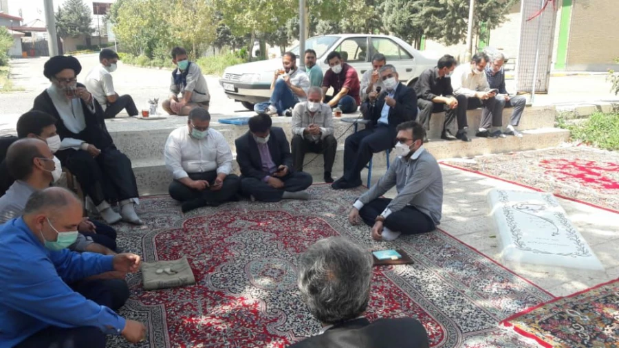 مراسم هفتمین روز شهادت امام حسین علیه السلام و یاران باوفایشان 4