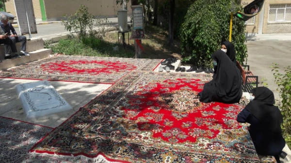 مراسم هفتمین روز شهادت امام حسین علیه السلام و یاران باوفایشان 5