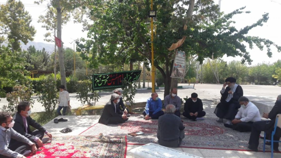 مراسم هفتمین روز شهادت امام حسین علیه السلام و یاران باوفایشان 6