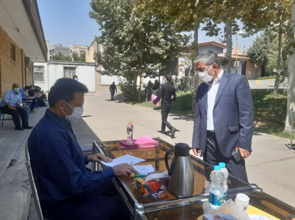 بازدید میدانی دکتر آزادی از فرایند مصاحبه داوطلبان شغل معلمی 5