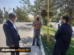 بازدید میدانی دکتر آزادی از فرایند مصاحبه داوطلبان شغل معلمی 8