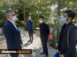 بازدید میدانی دکتر آزادی از فرایند مصاحبه داوطلبان شغل معلمی 10