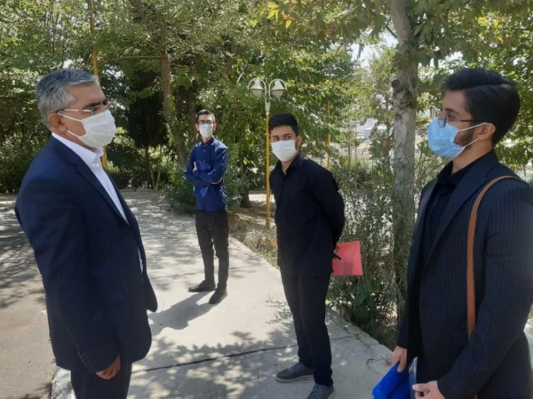 بازدید میدانی دکتر آزادی از فرایند مصاحبه داوطلبان شغل معلمی 10