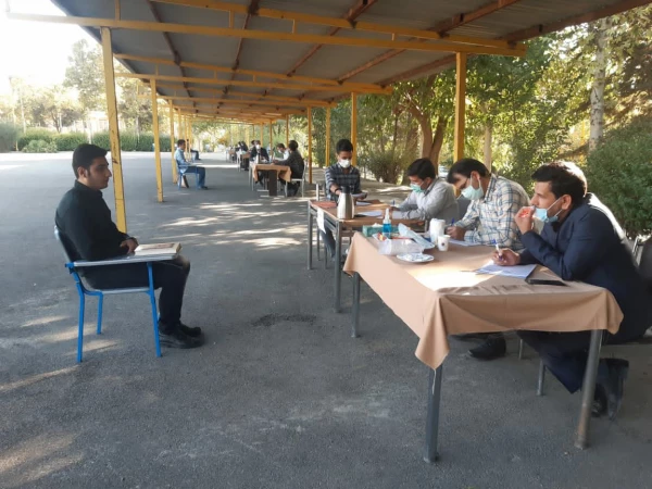 سومین روز از برگزاری مصاحبه داوطلبان شغل معلمی در پردیس شهید چمران 2