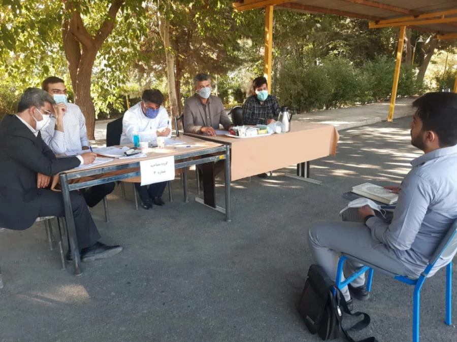 سومین روز از برگزاری مصاحبه داوطلبان شغل معلمی در پردیس شهید چمران 3