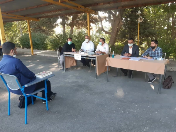 سومین روز از برگزاری مصاحبه داوطلبان شغل معلمی در پردیس شهید چمران 5