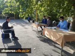 سومین روز از برگزاری مصاحبه داوطلبان شغل معلمی در پردیس شهید چمران 8