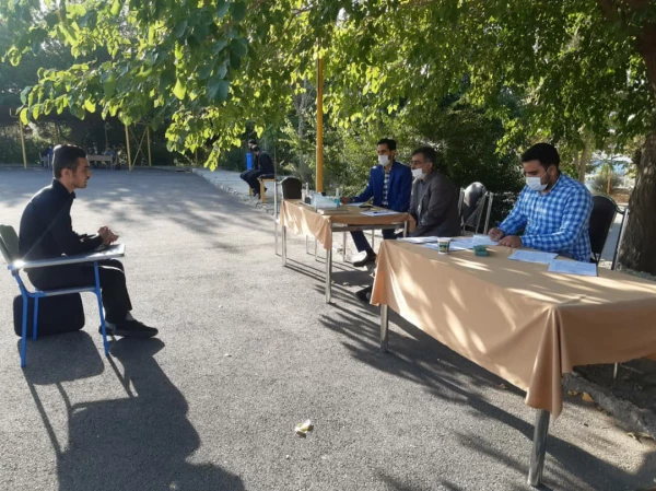 سومین روز از برگزاری مصاحبه داوطلبان شغل معلمی در پردیس شهید چمران 8