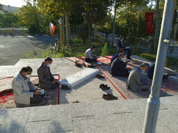 مراسم قرائت زیارت عاشورا 2