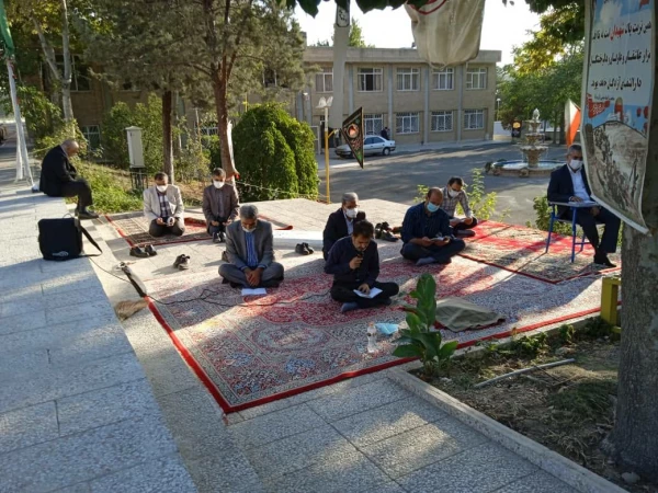 مراسم قرائت زیارت عاشورا 4