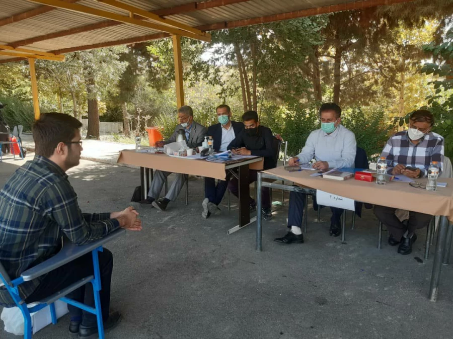 پنجمین روز مصاحبه از داوطلبان شغل معلمی در پردیس شهید چمران 2