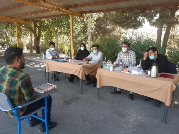 پنجمین روز مصاحبه از داوطلبان شغل معلمی در پردیس شهید چمران 5